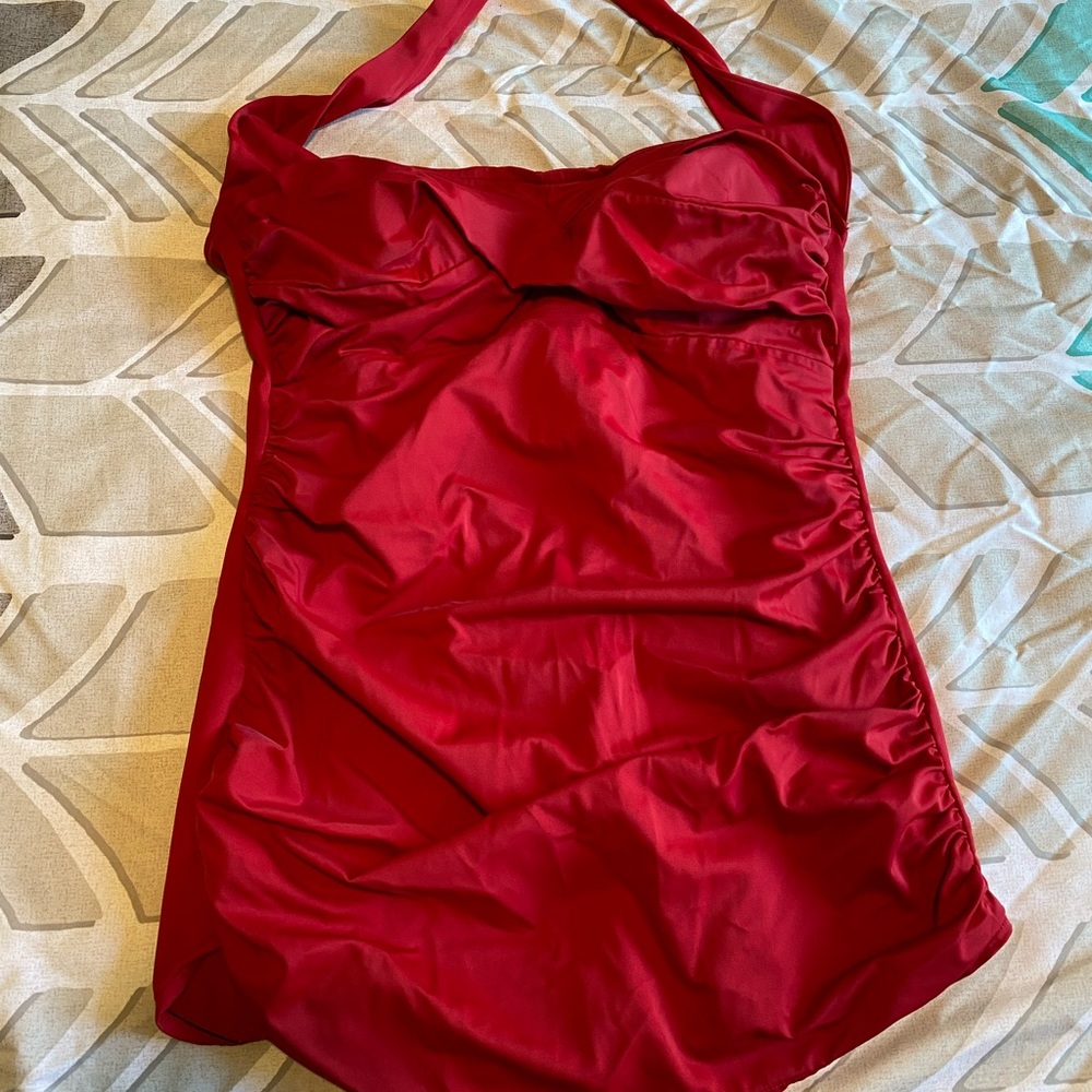 White Stag | Pinup Swimsuit | Size: 2X | Red